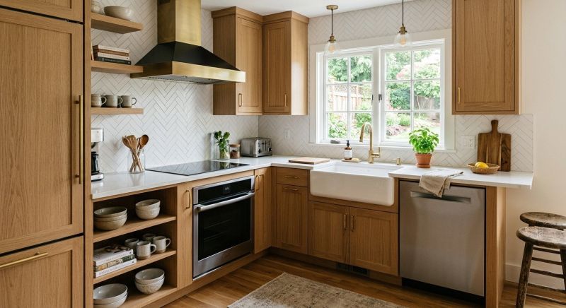 Cherry Cabinet Remodeling in Terre Haute, IN
