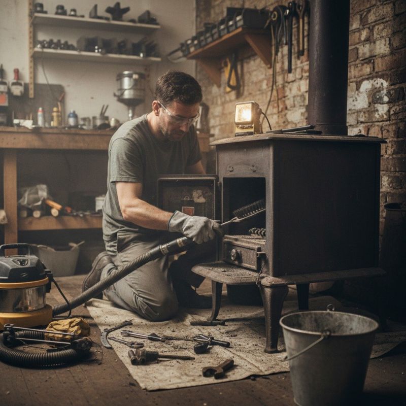 Kitchen Stove Installation